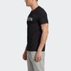 Adidas Camo Line Training Sport Tee Men Tops Black EI9755