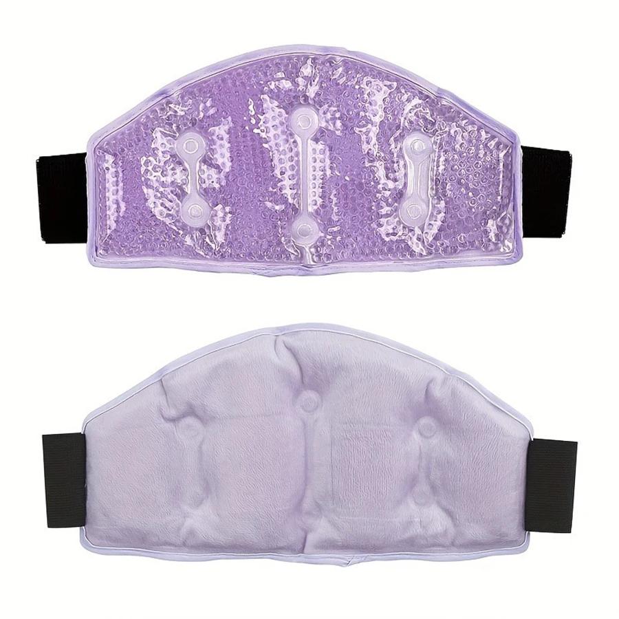

Hot & Cold Plush Neck & Shoulder Gel Bead Wrap Relief for Tension Shoulder Neck and Waist Relief Microwave and Refrigerator фиолетовый