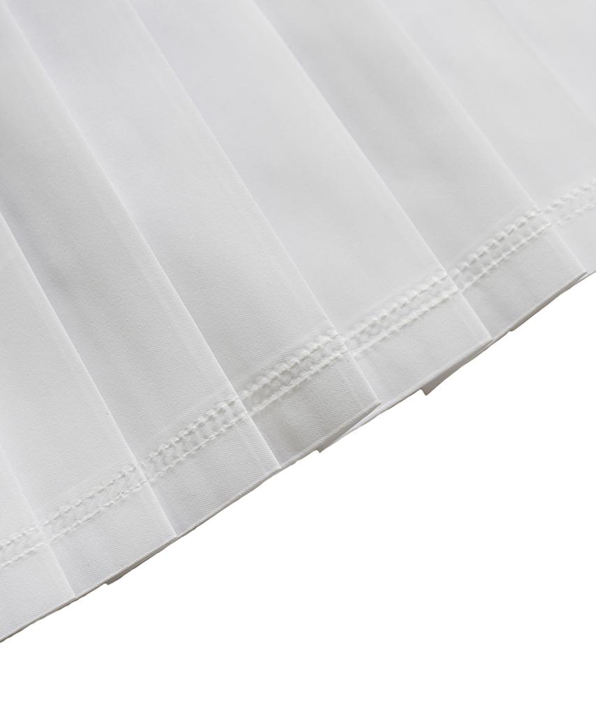 Pocheupocheu 24Ss Tennis Skirt - White