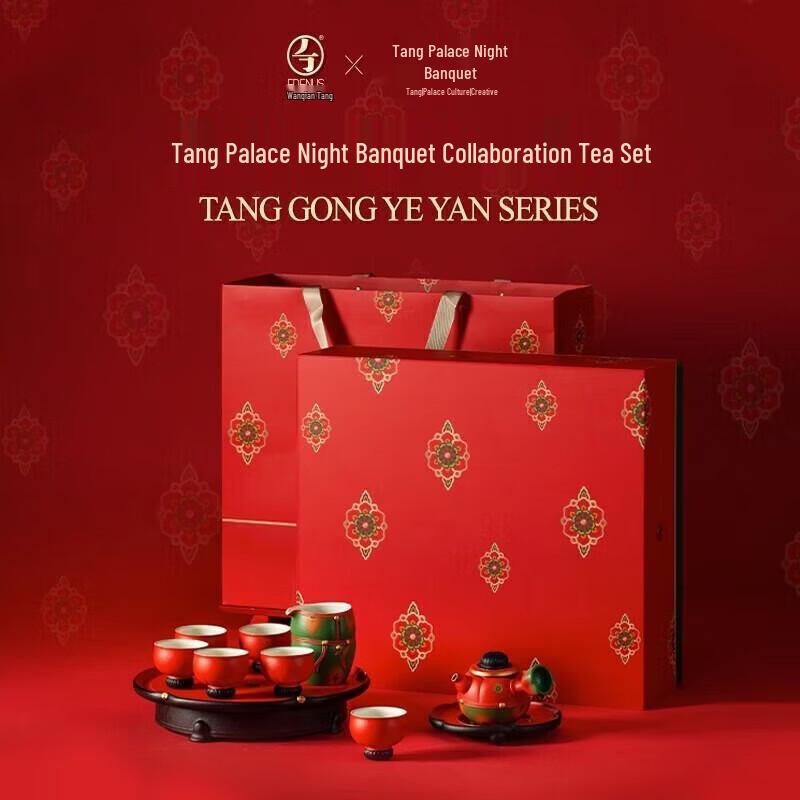 Edenus Tang Palace Ceramic Tea Set