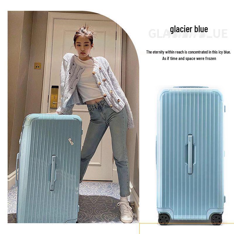 2025 Large 80-Inch Durable Trolley Case with 24-Inch Capacity, Unisex Design, Password Lock Suitcase