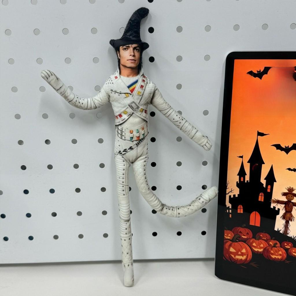 Michael Jackson Halloween Plush Doll With Skeleton Frame For Collectors