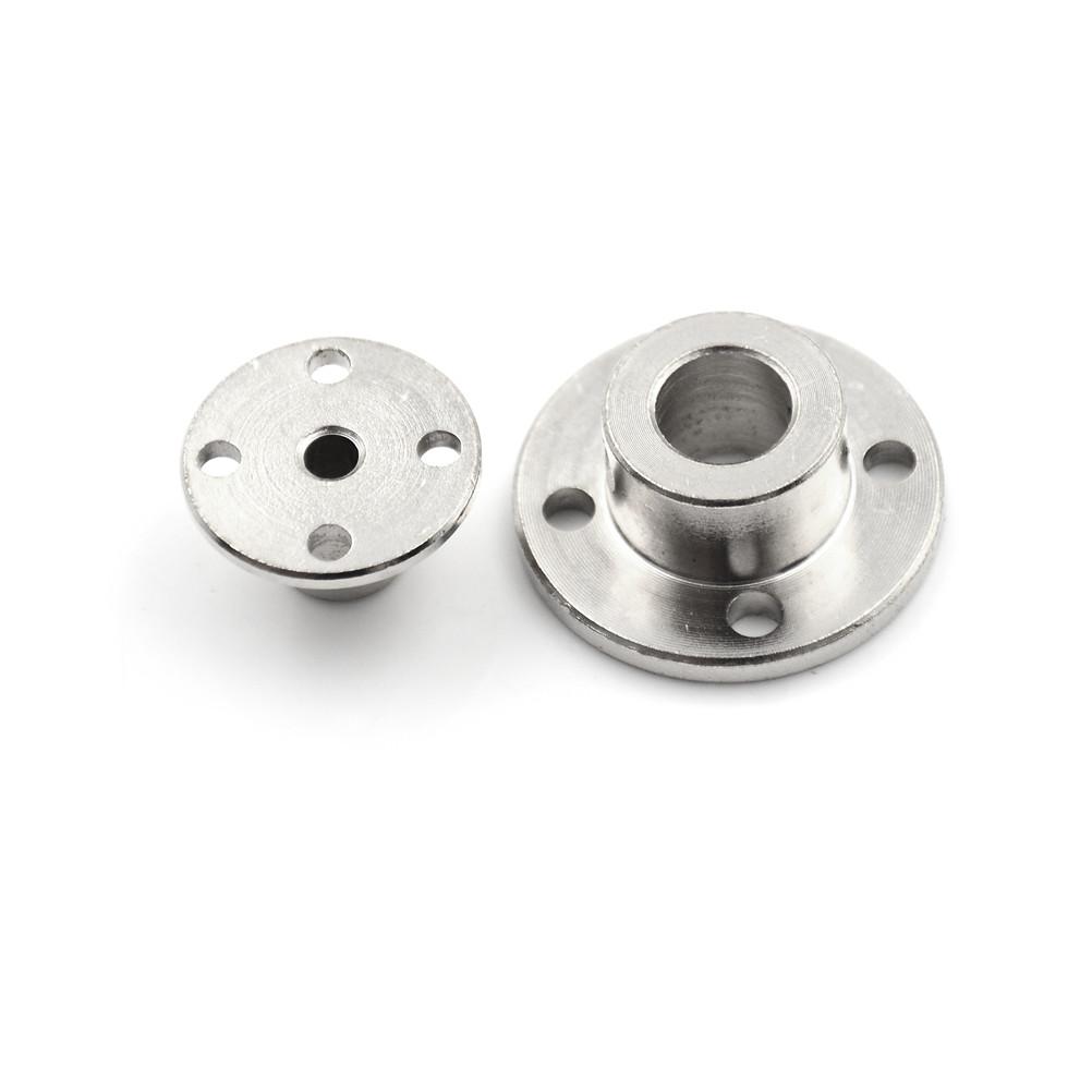 3/4/5/6/7/8/10mm Rigid Flange Coupling Motor Guide Shaft Coupler Motor Connecto