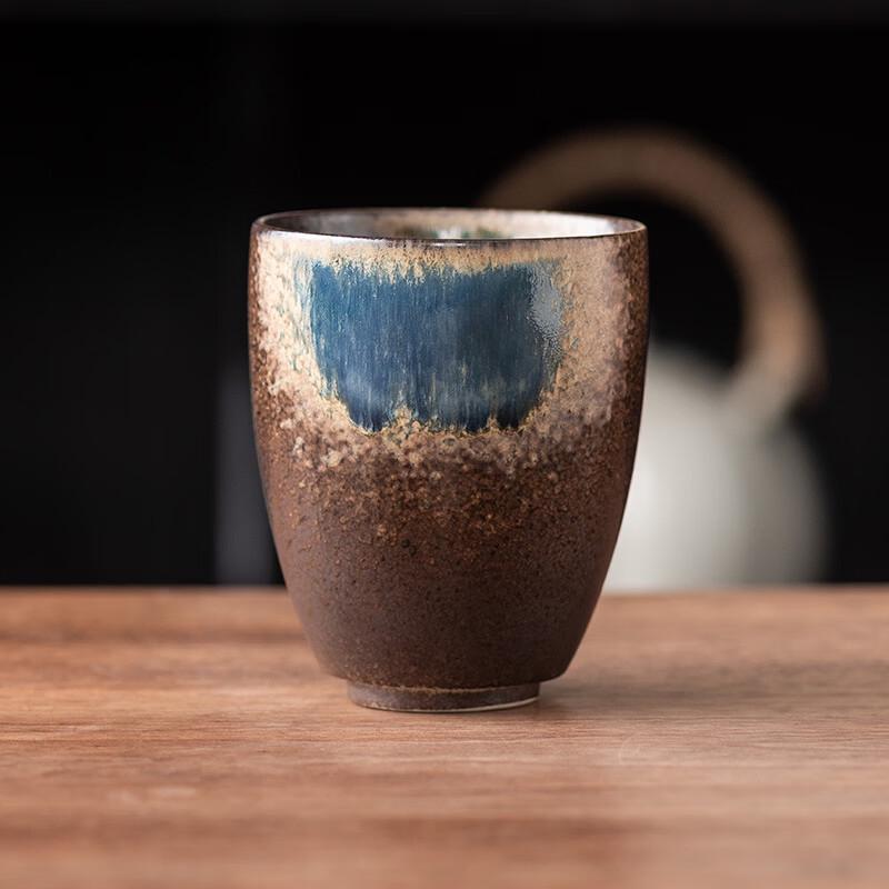 

OLOEY Retro Kiln-Glazed Ceramic Latte Art Coffee Mug