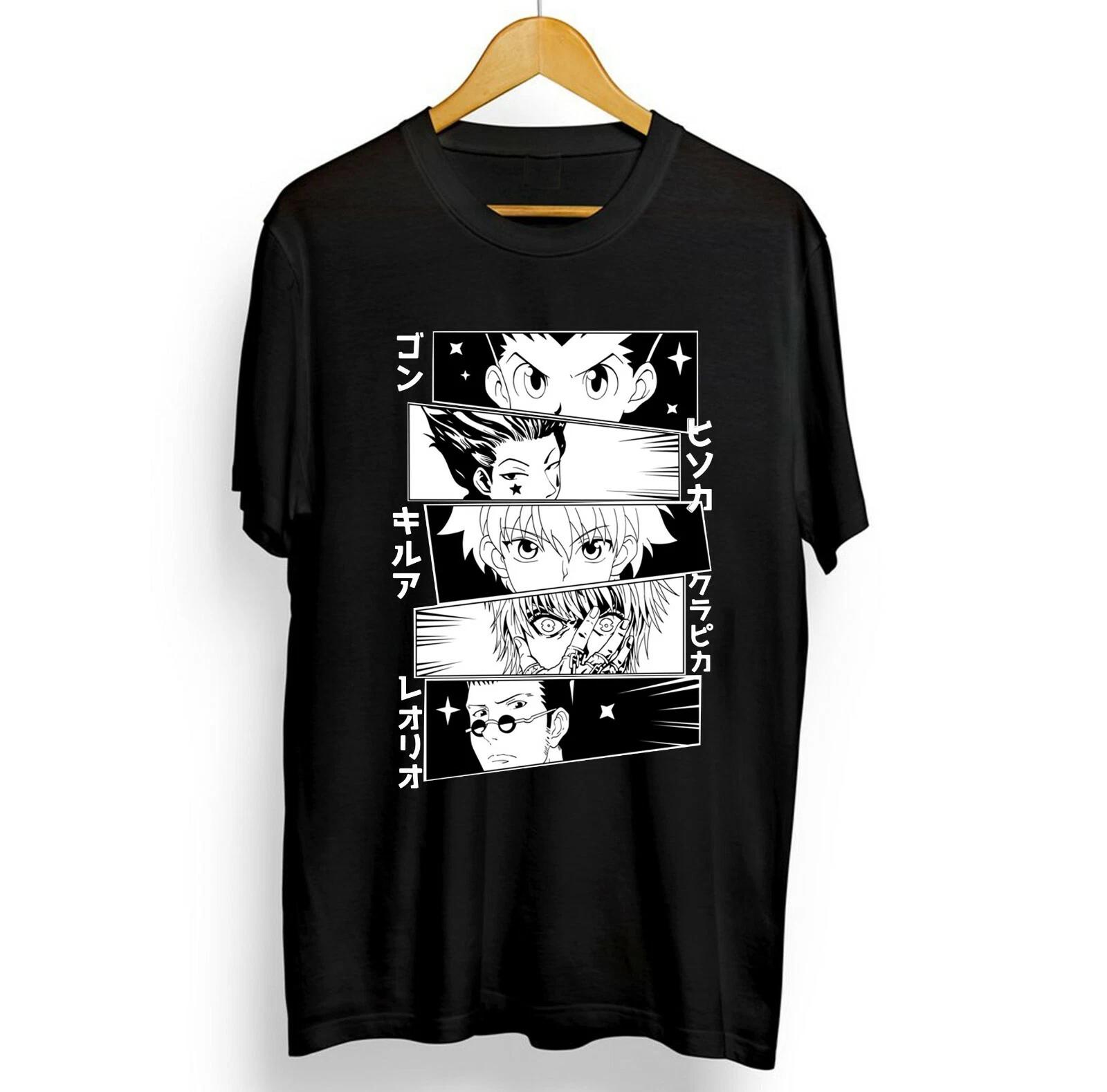 Hunter X Hunter Эпические персонажи Hunter X Hunter Эпические персонажи новая унисекс футболка 4XL