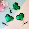 10 Green Heart Hairpins Spring Pins Group Events Amusement Parks Concerts Sports Days