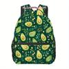 Avocado_4 (1) Travel Backpack, Large Capacity with Adjustable Shoulder Straps & Multiple Compartments, Unisex Laptop Backpack Fo