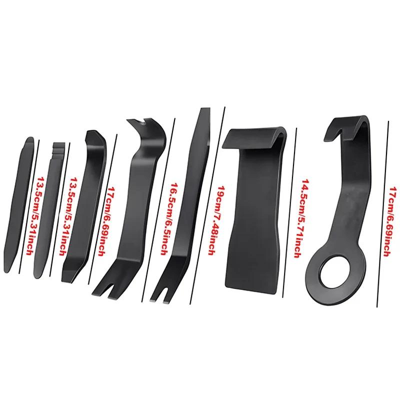 5 Stück/8 Stück Auto-Zierleisten-Entfernungswerkzeug-Set Anwendbar DVD-Reparaturwerkzeug Armaturenbrett-Entfernungswerkzeug Innenverkleidungs-Entferner-Set Universal