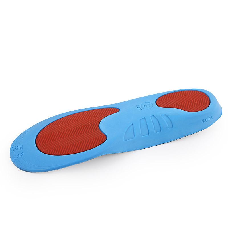 Sports Arch Insoles PU Shock Absorption, Women's Running Basketball Insoles, Men's Military Training Breathable Full Pads Soft Autumn and Winter