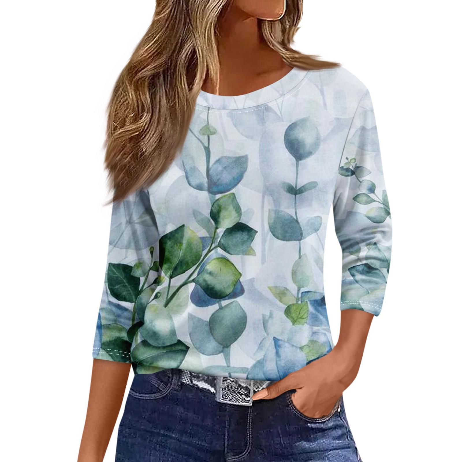 

2024 Летний топ Женская мода Повседневная Свободная футболка с круглым вырезом и принтом Женская футболка Новая Ropa Aesthetic XXL