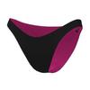 Womens/Ladies Colour Block Reversible High Leg Bikini Bottoms