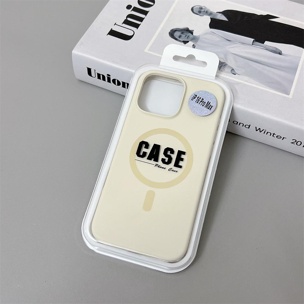 Official Same Original Liquid Silicone Phone Case for iPhone 16 15 14 13 12 Pro Max Magsafe Wireless Charging Magnetic Cover