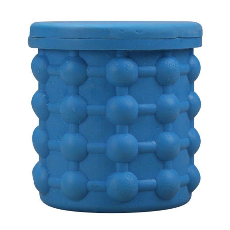 Silikon-Eiskübel mit Deckel und Schaufel für Picknick im Freien und Partygebrauch