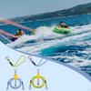 Boat Tow Harness Portable Stainless Steel Hook for Kayak Surfing