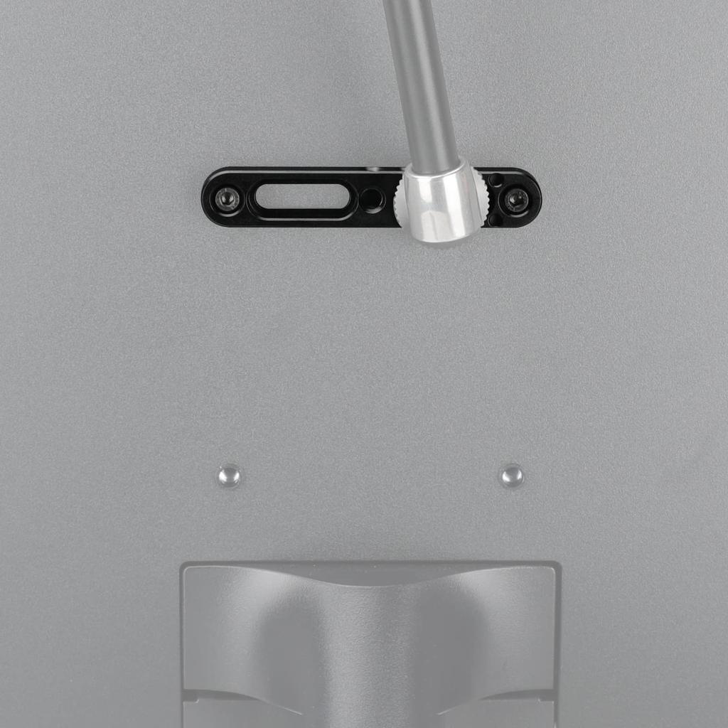 SZRIG Алюмінієва сирна планка з отворами для гвинтів монітора з відстанню 1/4-20 та 3/8-16 (Центр 75мм)