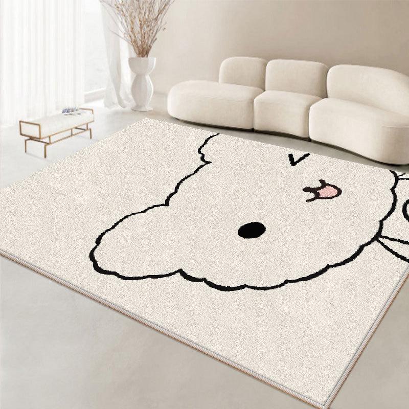 Premium Non-Slip Imitation Cashmere Carpet for Living Room and Bedroom