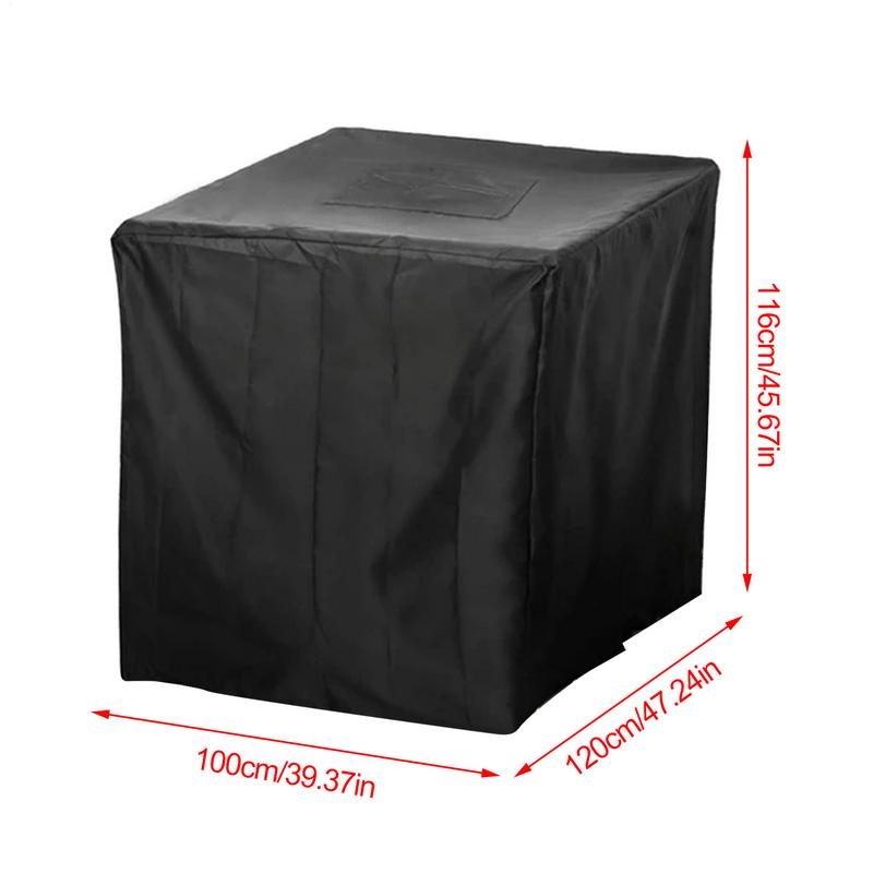 IBC Tote Cover 1000 Liter Container Aluminum Foil Waterproof Dustproof UV Protection Water Tank Cover