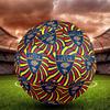Unione Sportiva Lecce Pallone da Calcetto Indoor Taglia 5 Colorato Per Tutte le Età Cucito a Macchina PVC Pronto per la Competizione Resistente Alto Rimbalzo