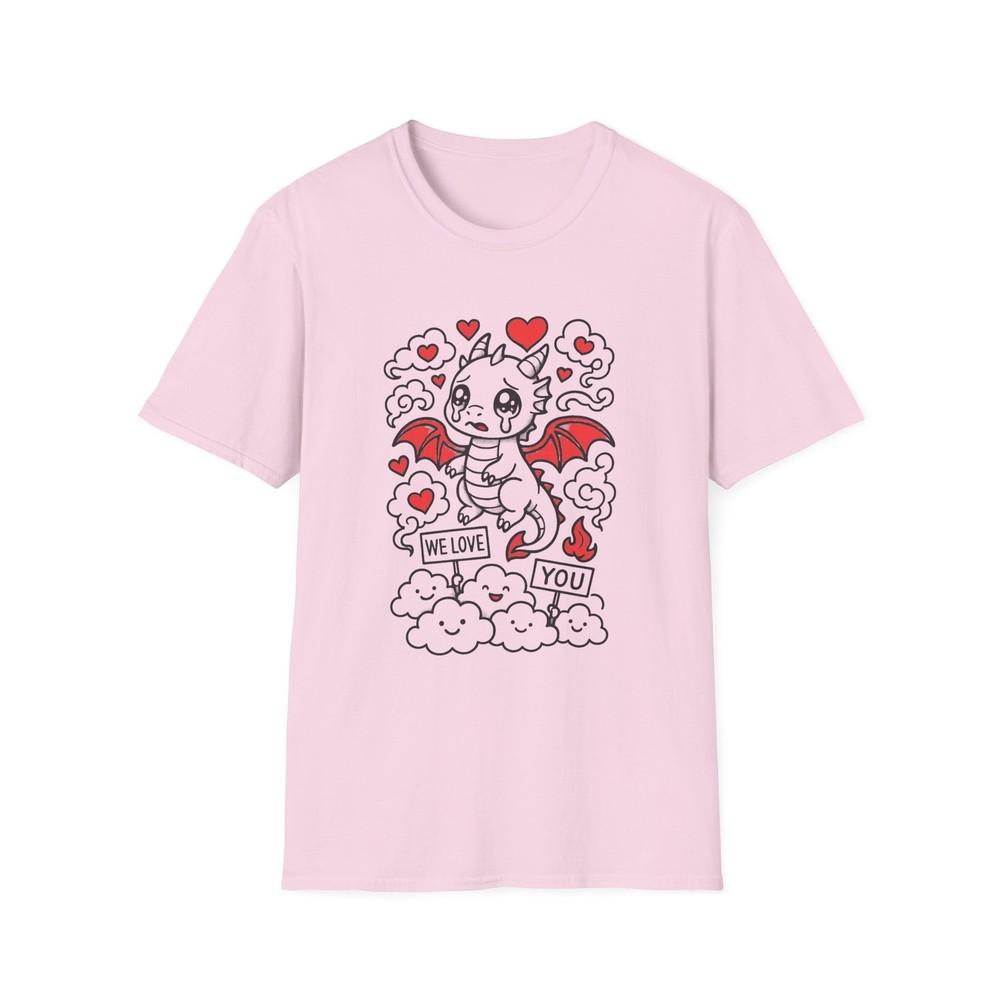 

Unisex Softstyle Crying Dragon T-Shirt – We Love You M