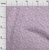 oneOone Cotton Flex Fabric Brush Stroke & Fruits Print Fabric By Yard 40 Inch