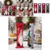 Charming Rudolph Wine Bottle Bags For Christmas Party Decorations In Various Colors