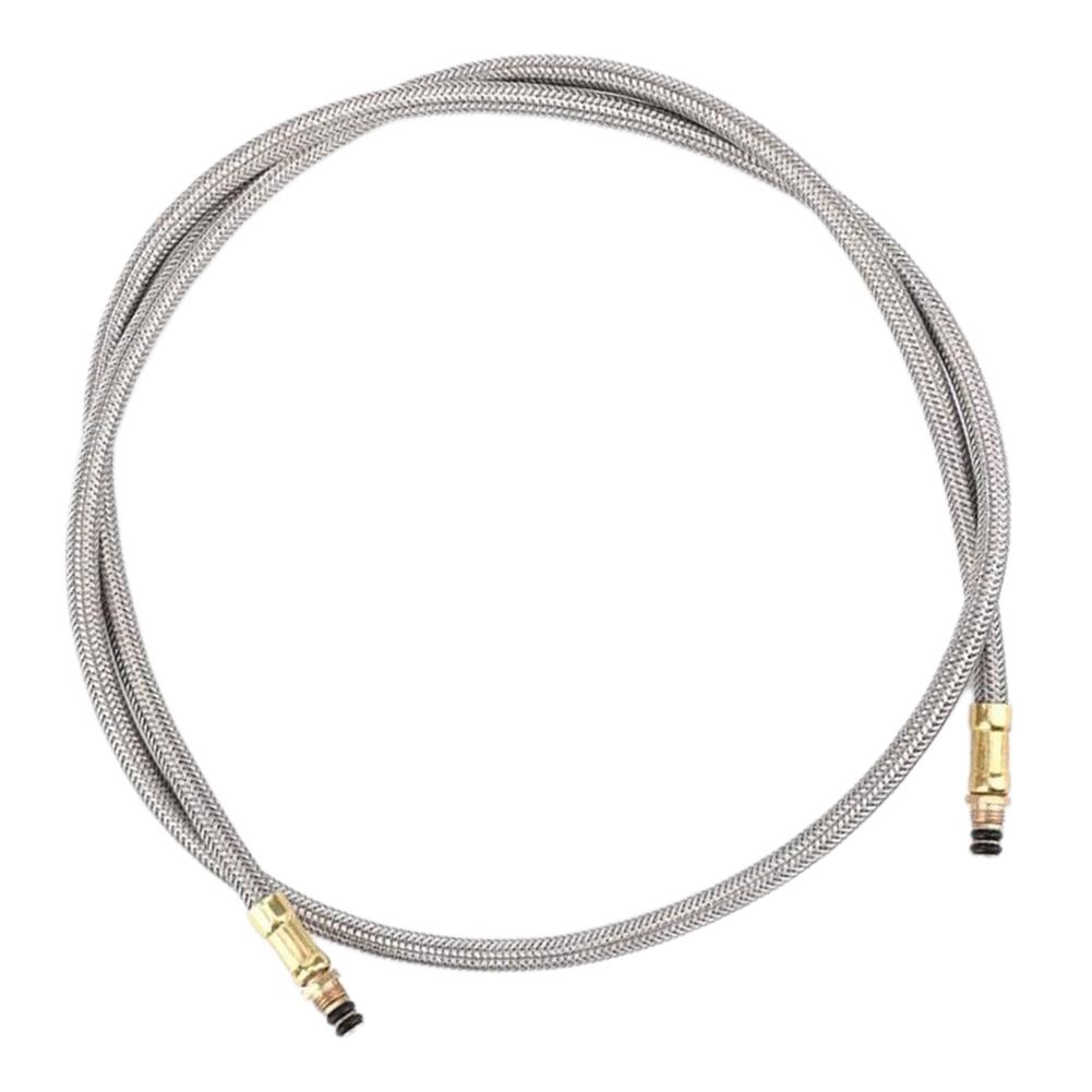 Leichter Edelstahl-Gasschlauch 35cm 50cm Campingkocher Zubehör