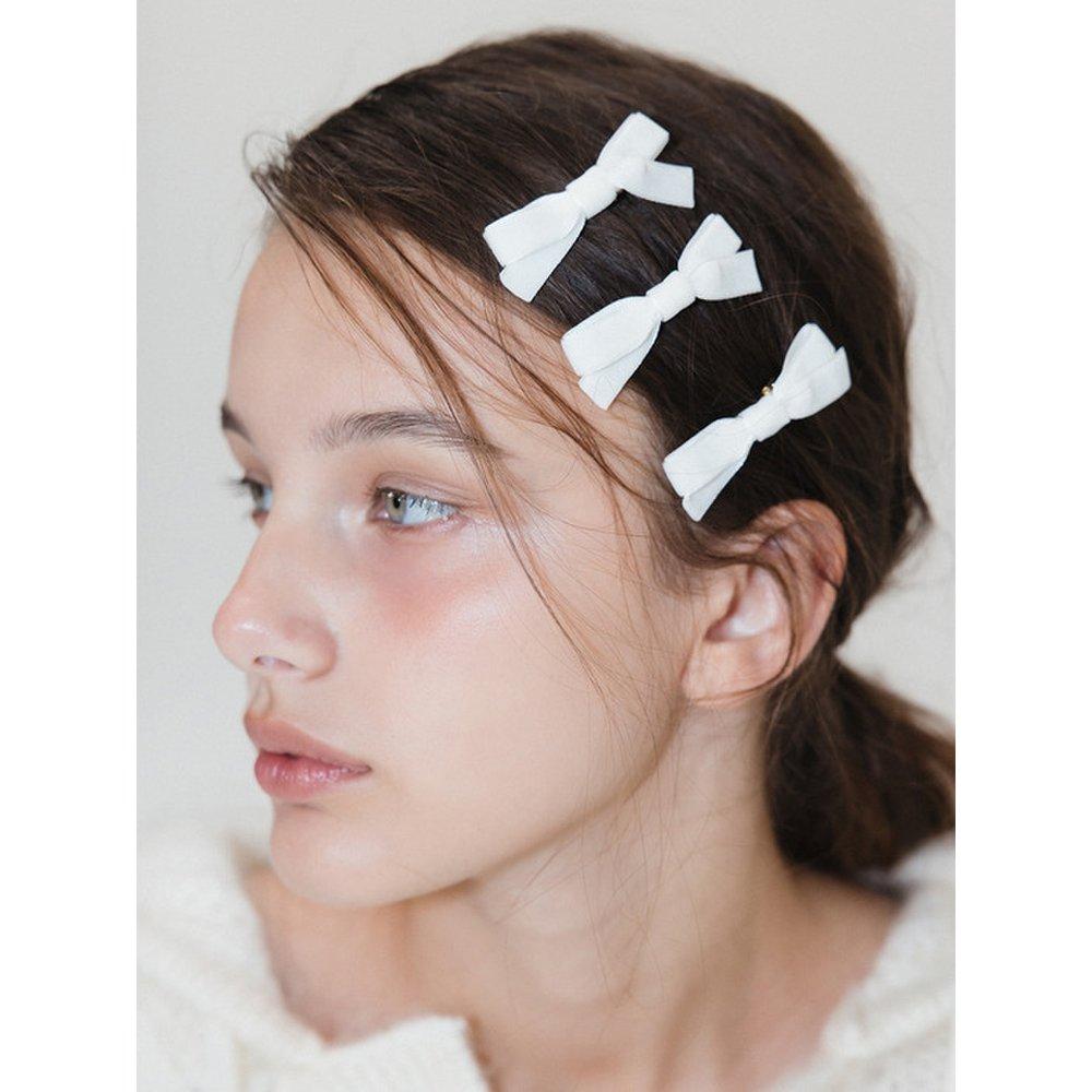 

[Set] Velvet Mini Ribbon Pin_Tt3W713Iv 5P 1Set