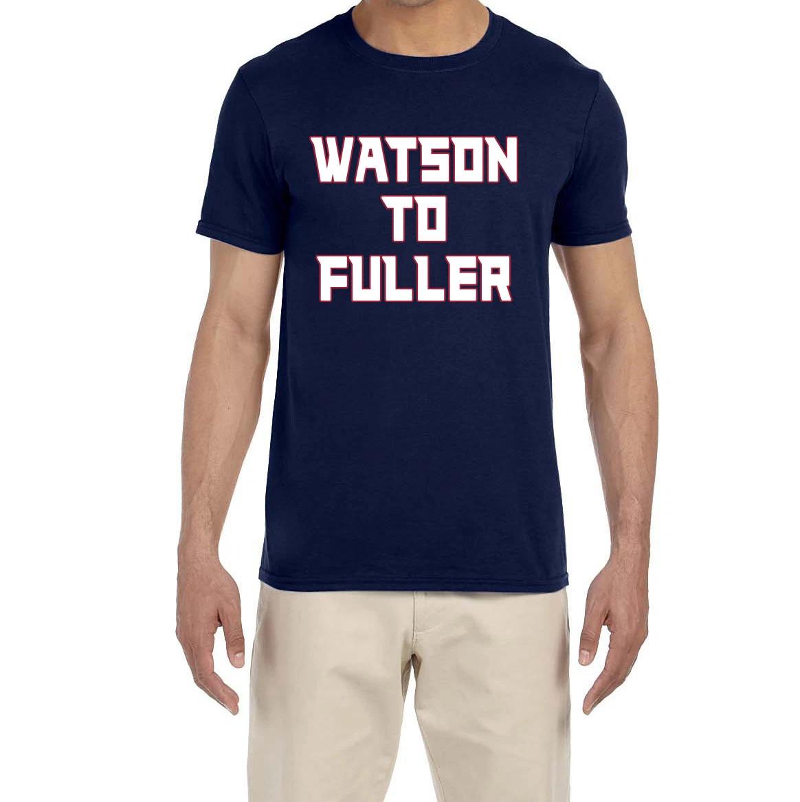 Houston Texans Deshaun Watson To Will Fuller T-shirt M