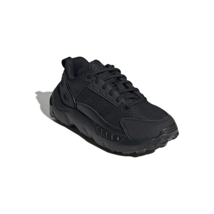 Adidas Originals ZX 22 Durable Lightweight Shock Absorbing Breathable Low Top Kids Running Shoes Kids Running Shoes Black GZ1557