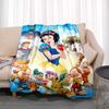 Snow White Princess Cartoon Cute Blanket, Super Soft, Suitable for Travel, Bedding, Sofa Blanket, Birthday Gift.