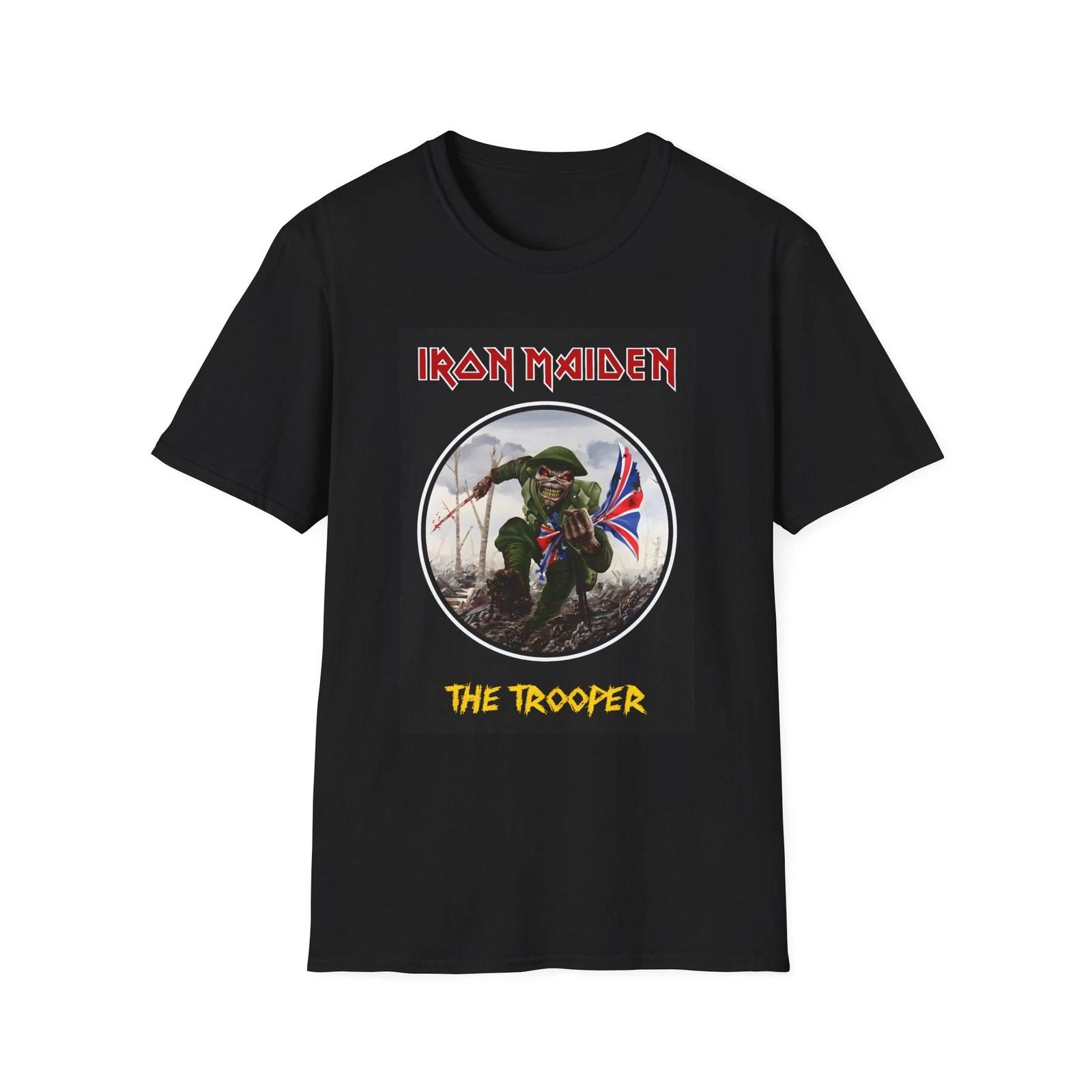 Iron Maiden The Trooper T-Shirt, Band Tee, Unisex Concert Shirt, Gifts for [...] M