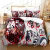 Conjunto de Roupa de Cama Helluva Boss Impresso em 3D Capa de Edredom Capa Individual Twin Colcha Roupa de Cama para Adultos Crianças Conjuntos de Capa de Edredom Têxtil para Casa