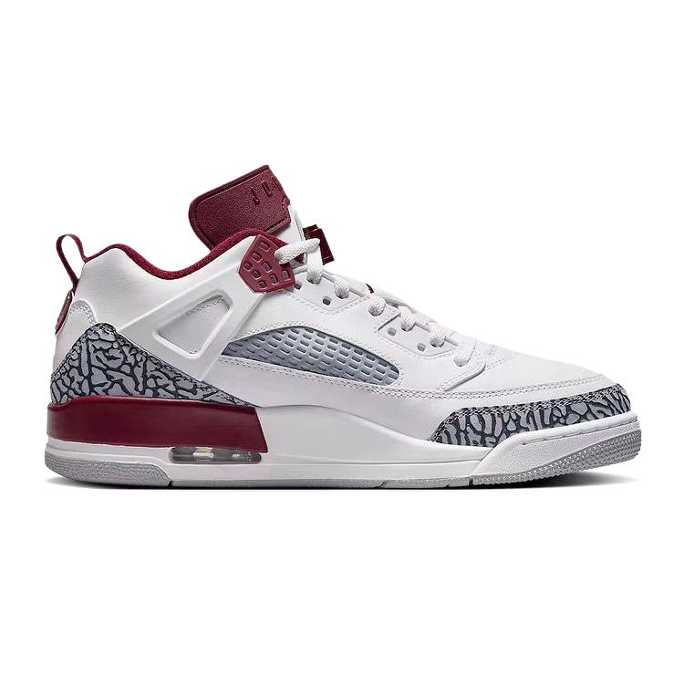 Jordan Spizike Red Plum And Wax Plum, Panda Lying On Its Stomach Abrasion Resistant Slip Resistant Low top FQ1759-106(Team56-)