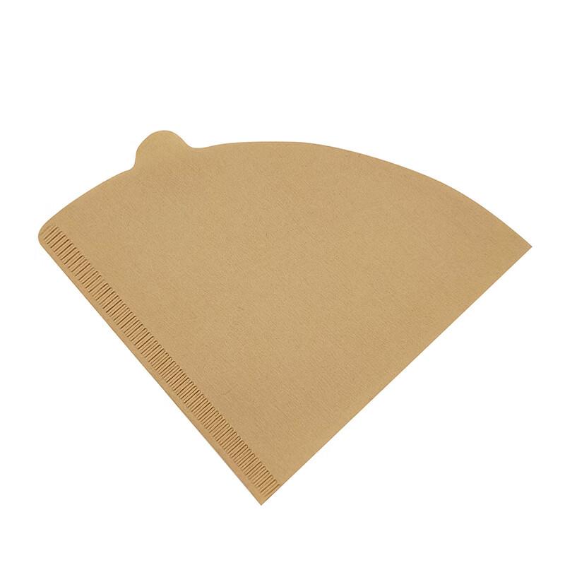 SX Natural Fan-Shaped Hand Pour Coffee Filters (3-4 Cup, 200 Count)