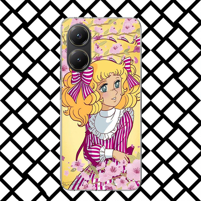 Candy 90s Anime Phone Case for Xiaomi Poco F7 Ultra X7 X6 X5 Pro X4 Gt M8 M7 Redmi 15 15C 13 13C 12 12C Soft Cover Fundas Poco F