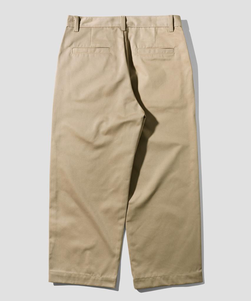 PERSTEP Mix Wide Chino Pants Beige Julp4687