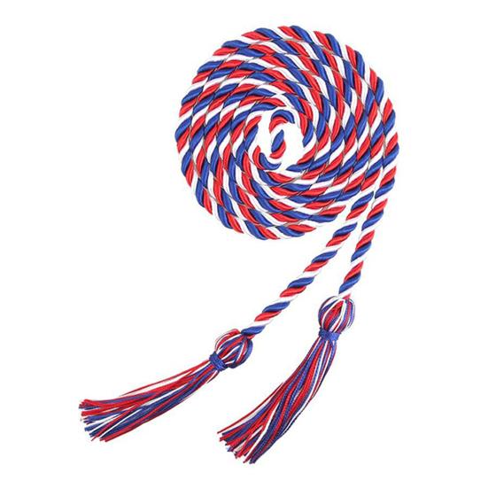 Maturitní šňůry se střapcem 67 palců Národní vyznamenání Pletené šňůry pro vysokoškolské absolventy Bakalář Mistr Doktor Maturitní ceremonie