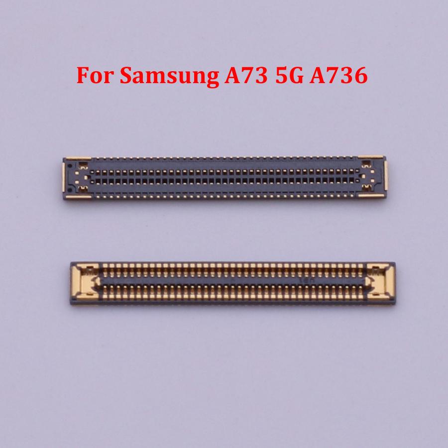 10PCS 78Pin 40Pin For Samsung A32 A22 A12 A72 A02 A03 A33 A53 A23 A13 A73 A52 Plug USB Charging Port On Board FPC Connector