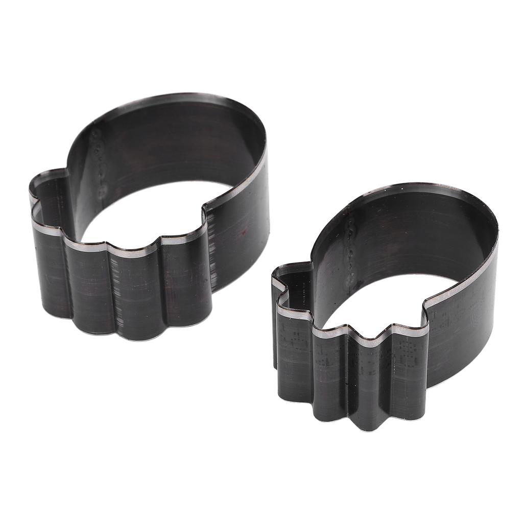 2PCS Set Leather Cutting Die 55mm 62mm Alloy Steel Leather Hollow Punch Cutter Tool