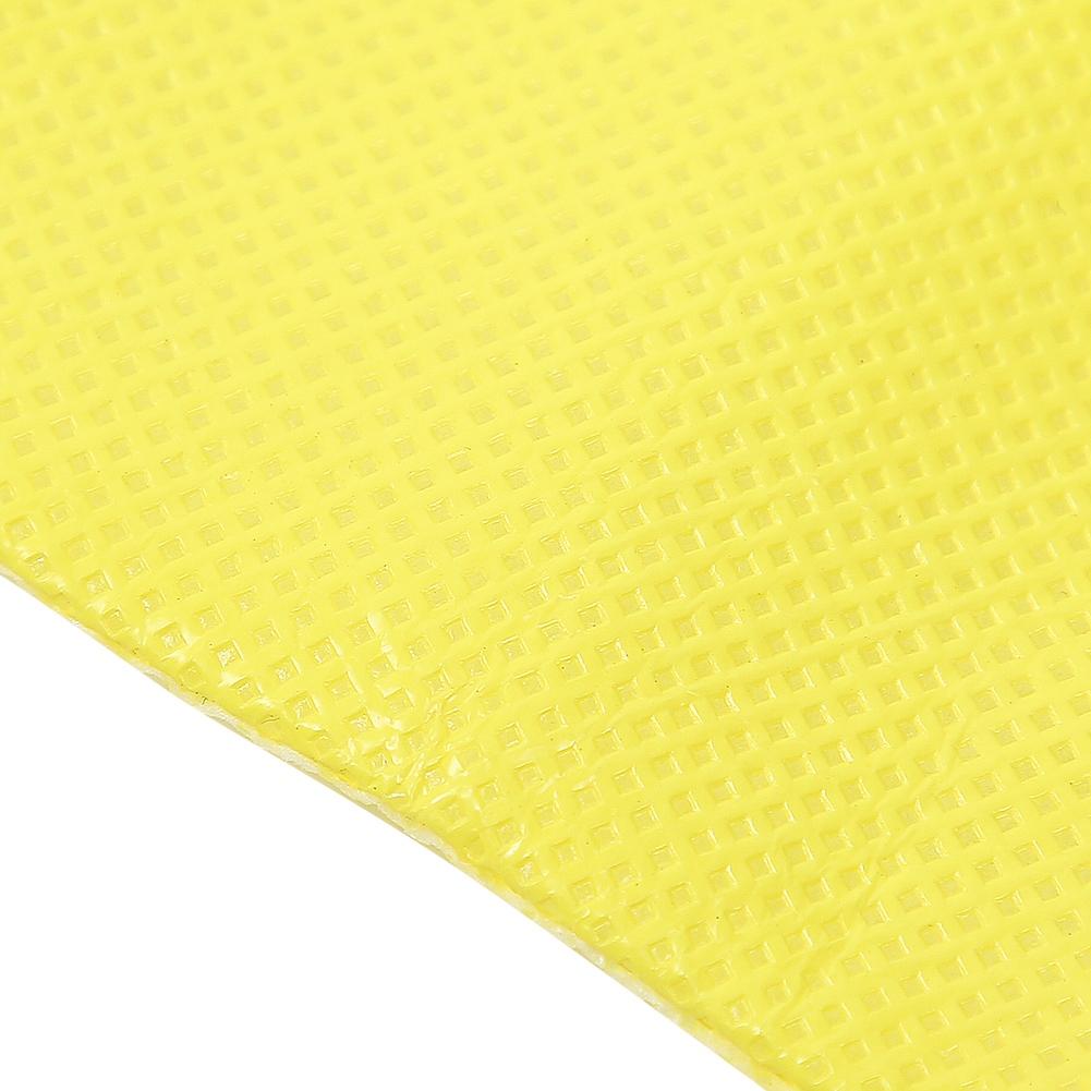 Waterproof Dustproof Anti Static Shoe Covers Chemical Safety Boots Protectors Yellow