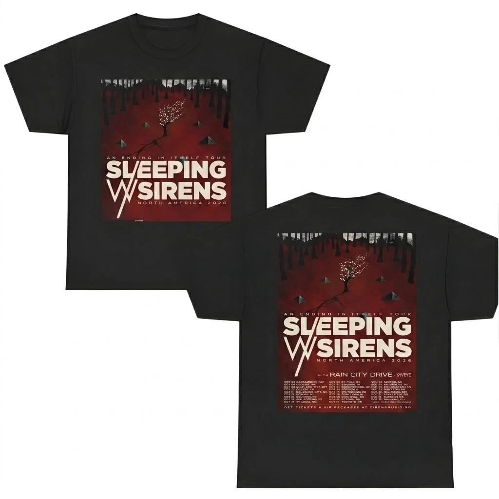 Sleeping With Sirens 2026 Tour Tshirt