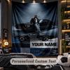 Personalized Wall Tapestry,Kendrick Lamar Custom Printed Name, Fabric Wall Art For Indoor Room Backdrop