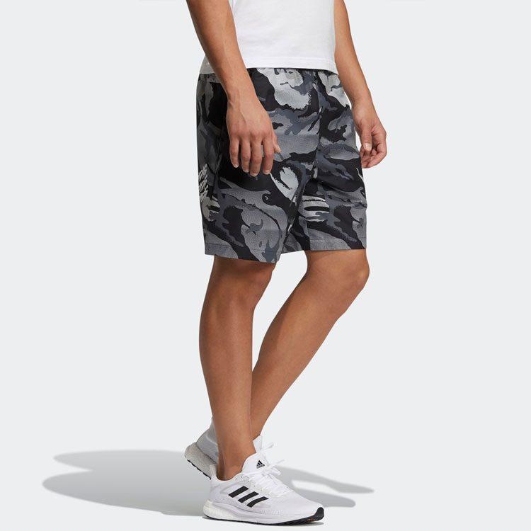 adidas Sports Shorts Men's Light Gray White Moderate GP0834