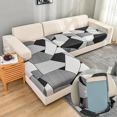 1 Stück Stretch Couchkissenbezüge Sofasitzkissenbezüge Rutschfester Möbelschutz Ersatz für Einzelkissen