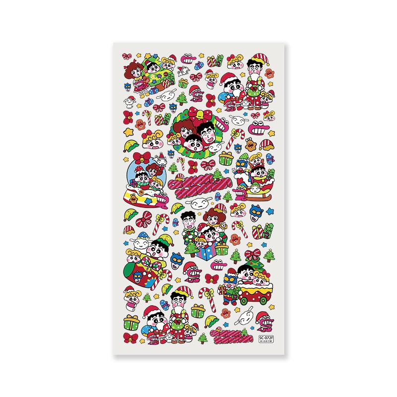 

Різдвяний набір стікерів Shin-chan від Sky Original з тримачем для ручок, склянкою для води та декором для телефону.