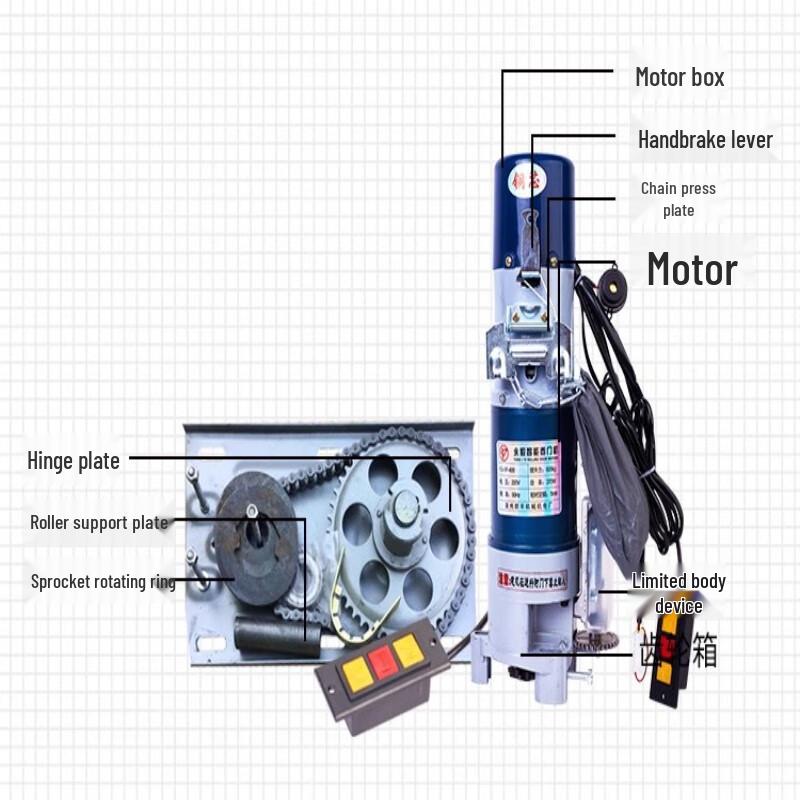 600KG Electric Rolling Shutter Door Motor 10