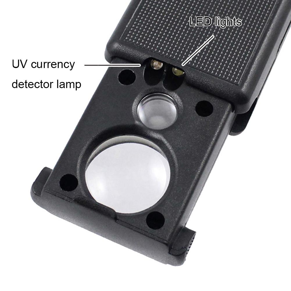 

30 60 Times Handheld Magnifying Glass Jewelry Identification Coin Collector Magnifier Detector Optical Instrument China Mainland