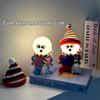 Christmas Snowman Led Night Light Usb Charge Three Light Adjust Desk Decorative For Girl Boy Christmas Gift Bedroom Night Lamp