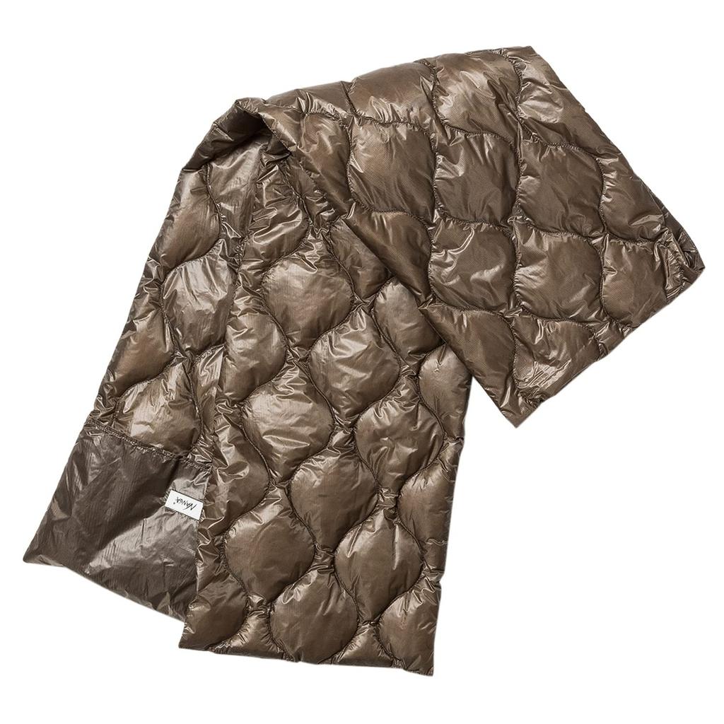 Onion quilt down muffler ONION QUILT DOWN MUFFLER N1OEMCN3 MOCHA MOCHA [NANGA]