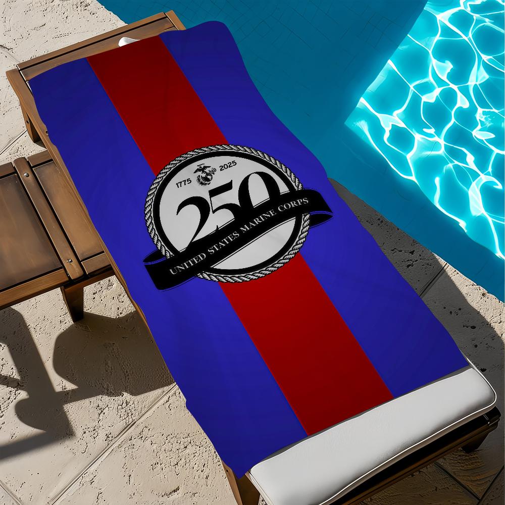 A-america Celebrates 250 Years Towel Large Quick-Drying Microfiber soft Beach Towel for Travel Fitness Sauna Bathing Camping